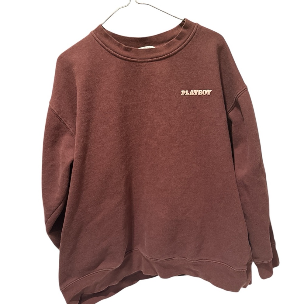 Playboy Men’s Brown crewneck